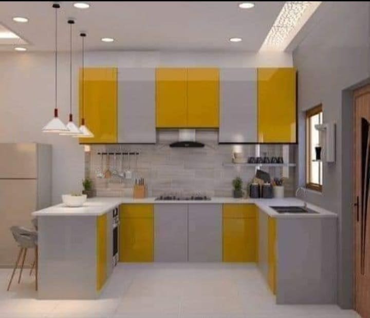 Luxury Modular Kitchen Cabinets 12/20