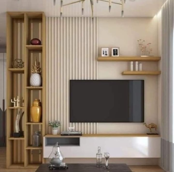 Living hall and TV Unit 9/16